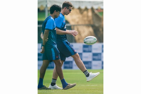 Afghanistan vs New Zealand 1st Test Day 1: New Zealand captain Tim Southee with teammates